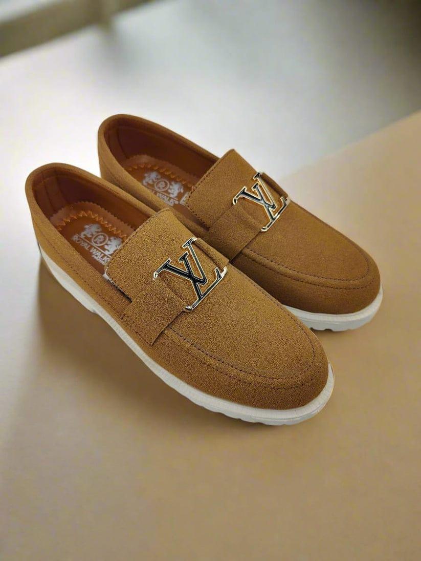 Luxury Suede sneakers Camel