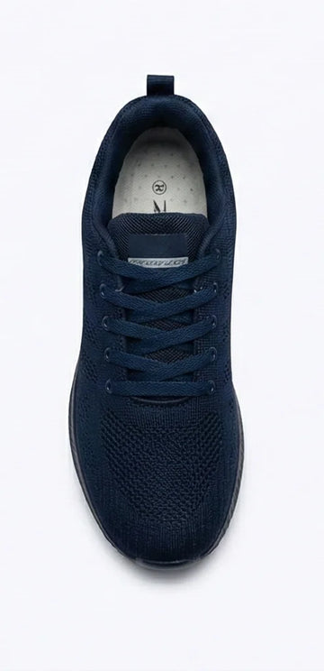 The Navy Knit Runner